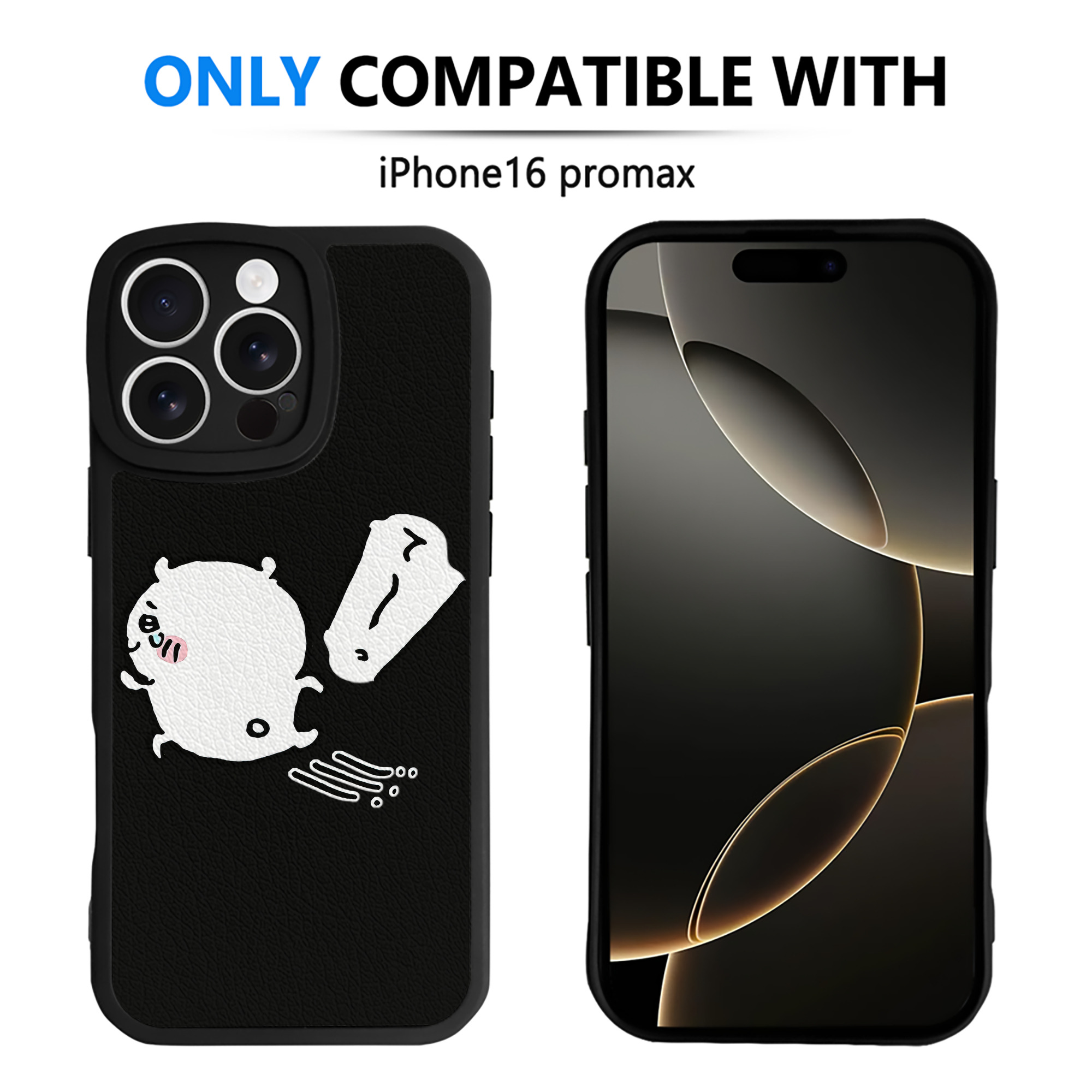 （画像用） ちいかわ ちいかわ Chii-kawa chiikawa 【iPhone 16シリーズ対応】シリコンスマホケース（レザー調） 材質：シリコン